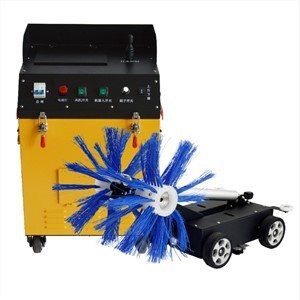 Robot per la spazzolatura del condotto dell'aria